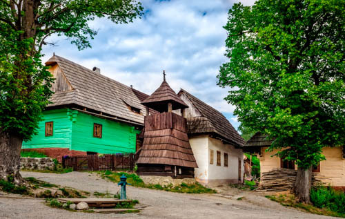 Obec Vlkolínec - UNESCO pamiatka