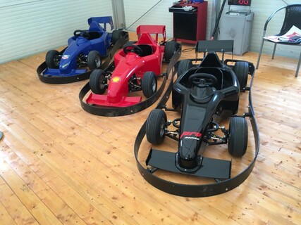 Monaco Grand Prix – motokárová hala