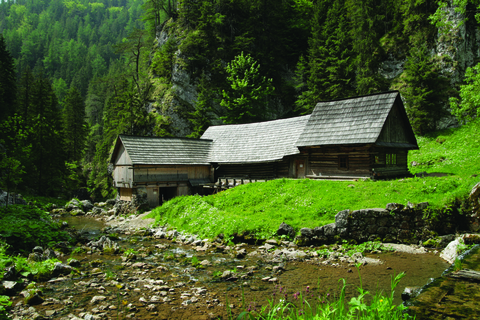 Vodné mlyny Oblazy Kvačianska dolina