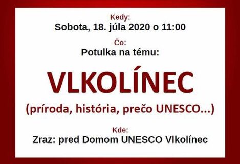 Potulky mestom – Vlkolínec
