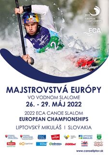 MAJSTROVSTVÁ EURÓPY VO VODNOM SLALOME 2022