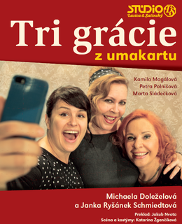 Tri grácie z umakartu