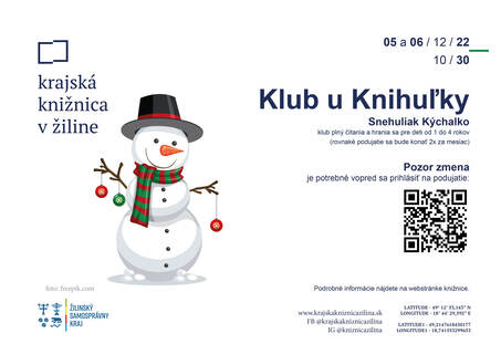 Klub u Knihuľky – Snehuliak Kýchalko