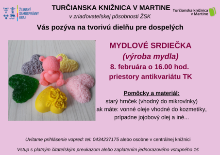 Mydlové srdiečka