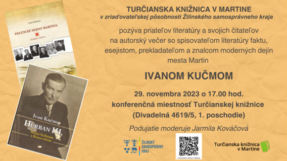 Autorský večer s Ivanom Kučmom