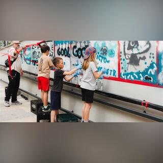 Deň deťom / Graffiti a street art workshop so sprejom.sk